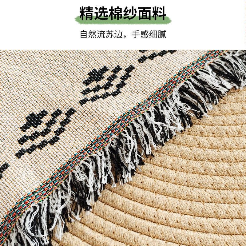 美式沙发巾沙发盖巾高级感沙发套罩沙发垫露营毯T子四季通用全包,居家布艺,沙发套,淘宝优惠券,粉丝福利购,淘宝优惠卷