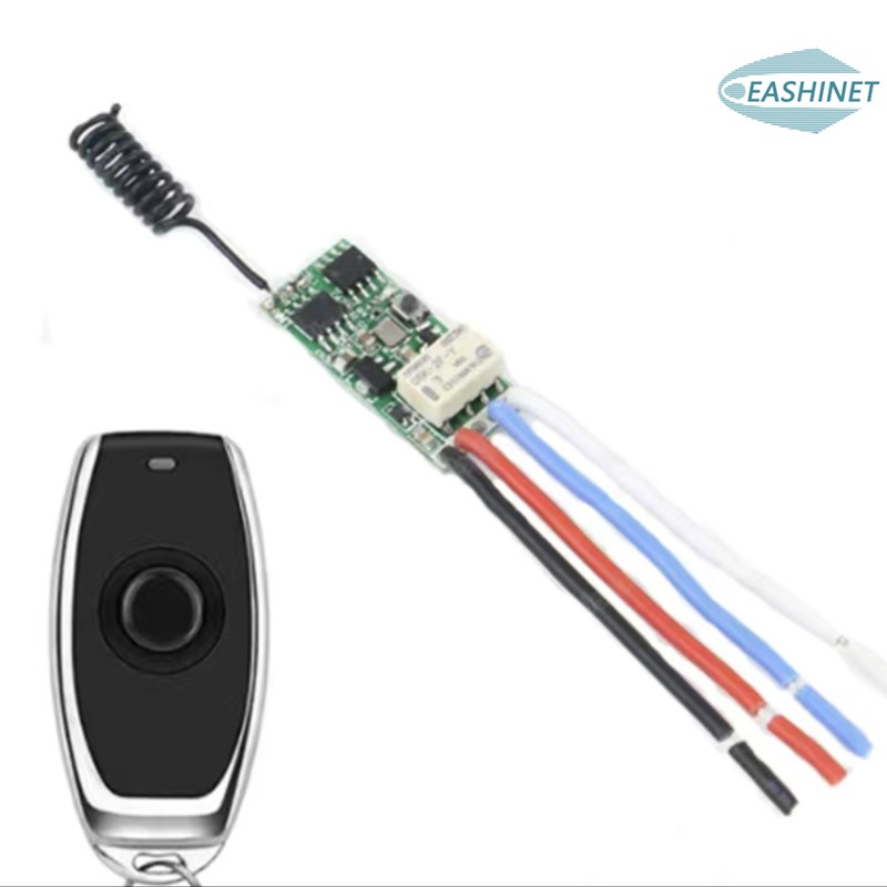 微功耗宽电压3.7V5V9V12V通用无线遥控开关喇叭LED灯单路开关控制