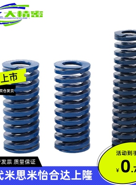 TL蓝色轻负荷12*6*10/15/20/25/30/35/40/45/50模具弹簧 矩形弹簧