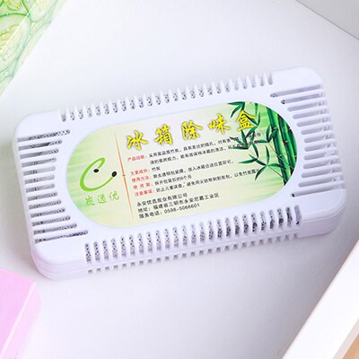 4 pcs Refrigerator Air Pure box Purifier Fridge Deodorizer B