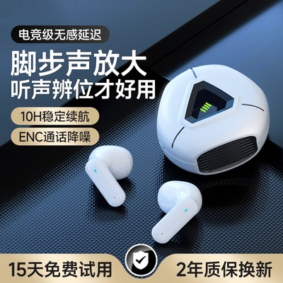 电竞无感原蓝牙耳机游戏专用吃鸡2024新款无线延迟道黑鲨手机新品