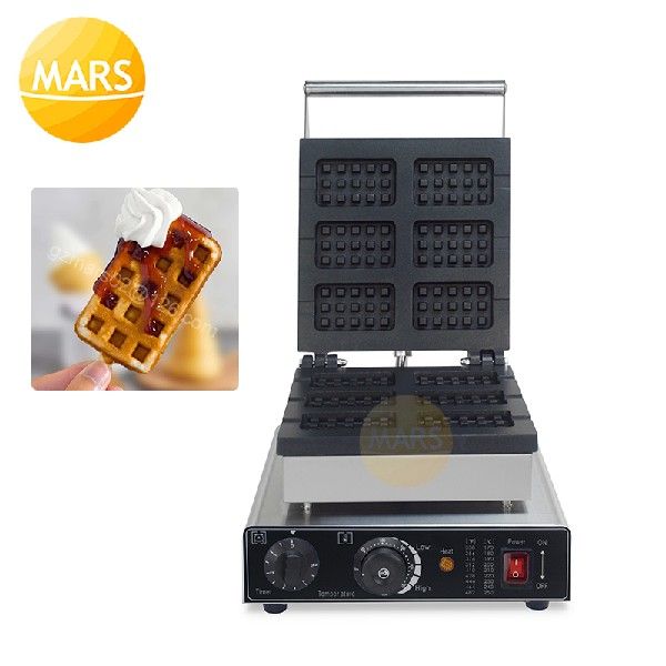 速发Electric Waffle Pan Maker Breakfast Waffle Machine Kitch