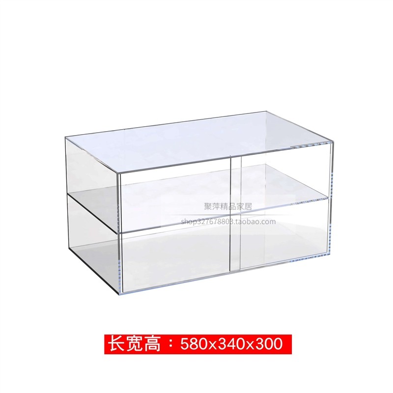 全透明面包柜面包展示柜桌面防尘柜蛋糕展示柜面U包架子烘焙架子