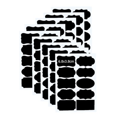 90pcs Waterproof Kitchen Jam Jar er Labels ers Spices Chalkb