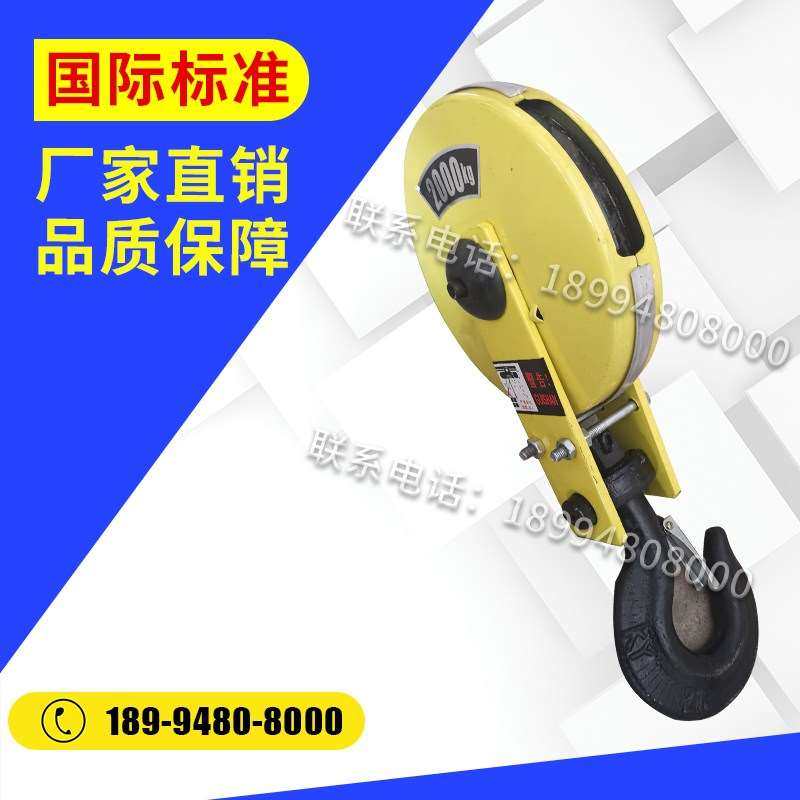 现货品电c动吊车吊钩低净空天车提升机卷扬机钢丝绳滑轮起重挂钩