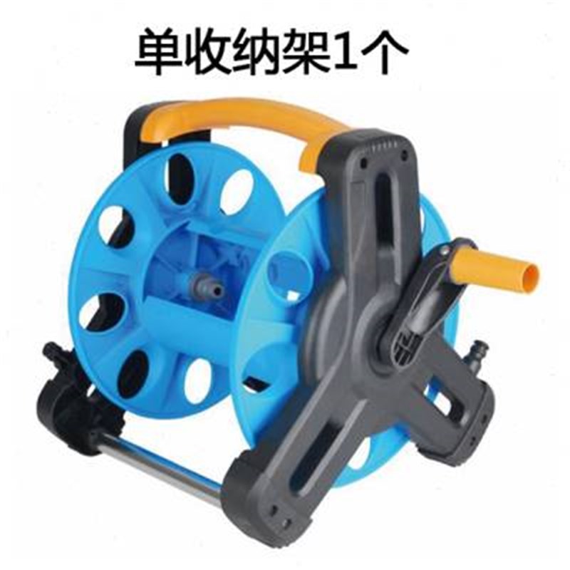 鱼缸换水管神器电动抽水大功率收纳架E车卷管器家用大号底吸粪污z