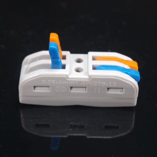 海威KV-212接线端子PCT-222按压式电线对接连接器2位灯具快速接头