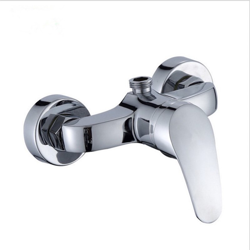 铜暗装淋浴混水阀卫生间面盆菜盆冲洗水龙头冷热电镀浴室防溅龙头