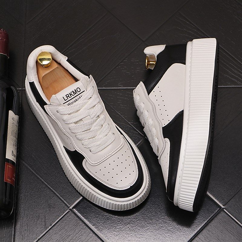 厚底透气小白鞋韩版男士简约百搭板鞋青少年潮流运动休闲鞋男鞋子,流行男鞋,休闲板鞋,淘宝优惠券,粉丝福利购,淘宝优惠卷