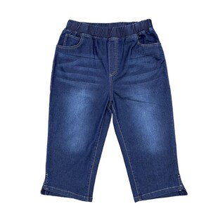 7分中裤 加肥加大码 胖mm大码 女夏薄200斤弹力女裤 300斤牛仔七分裤