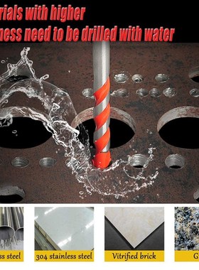 Masonry Drill Bits Set for Glass, Brick, Tile, Concrete, Pla