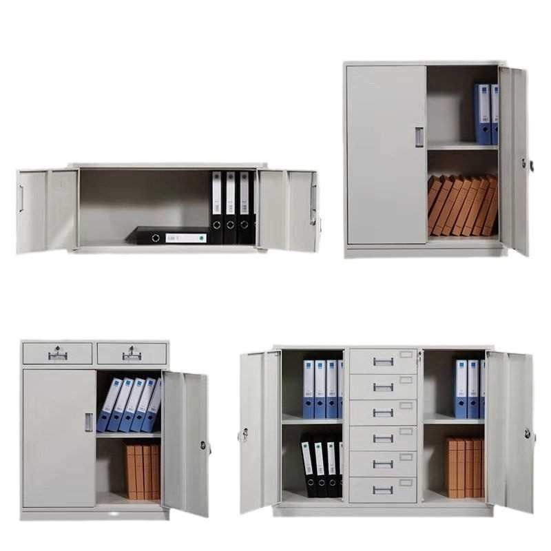 钢制办公铁皮文件柜资料档案柜凭证柜书柜带锁储物柜矮柜更衣柜子,标准件/零部件/工业耗材,车间地垫,淘宝优惠券,粉丝福利购,淘宝优惠卷