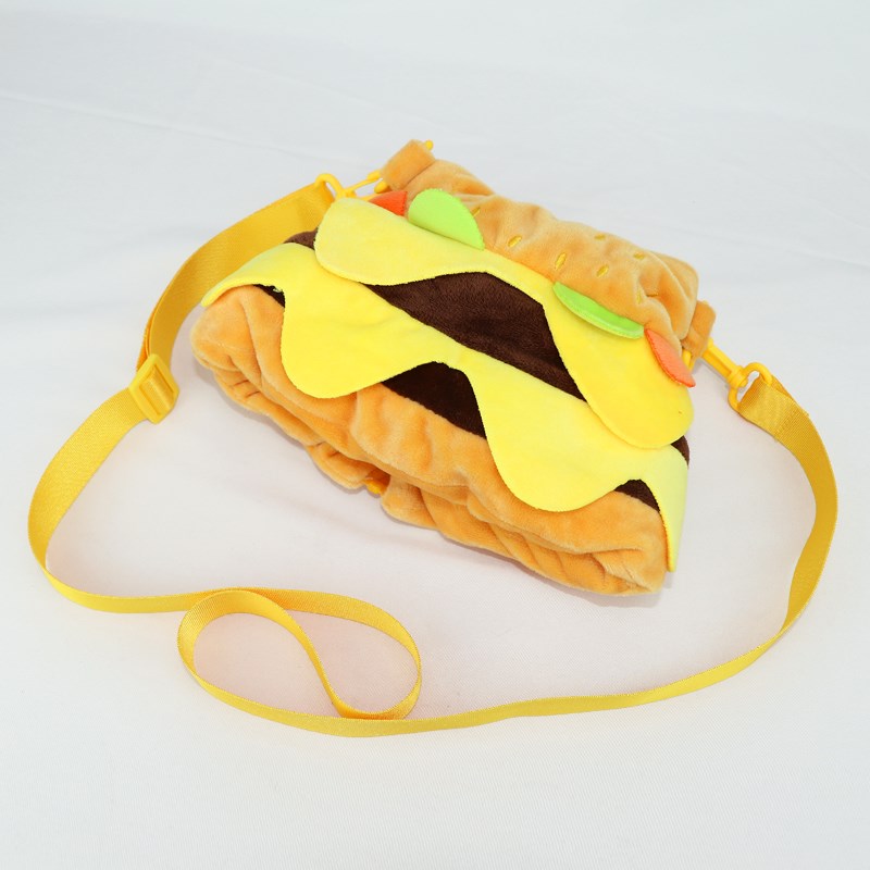 {无娃娃}4e0cm娃衣一番赏娃娃衣服汉堡衣服单肩背带外出包玩偶配