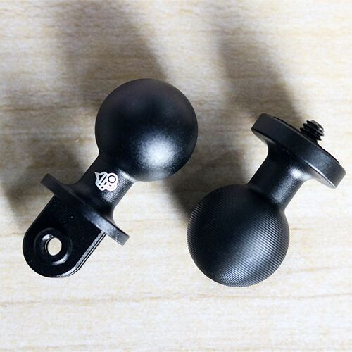 新品25mm金属球头支q架摩托车手机导航球头支架转接底座全景运动