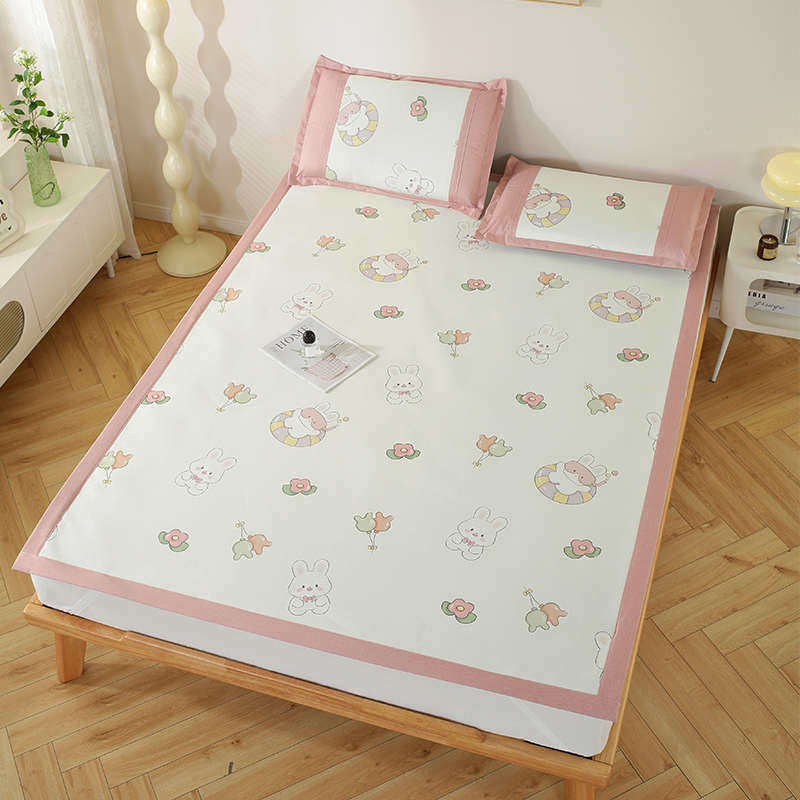 新生儿儿童凉席定做夏季透气婴儿床席子幼儿园尺寸冰可婴儿丝宝宝,床上用品,冰丝席,淘宝优惠券,粉丝福利购,淘宝优惠卷