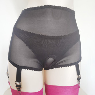 open Sexy cut shorts 新品 stockings underwear suspenders