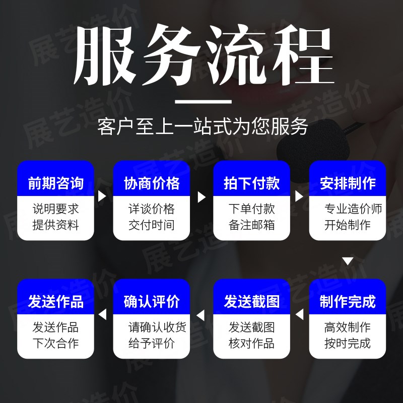 代做预算工程造价估算概算决算招标控制价结算计算工程量投标报价