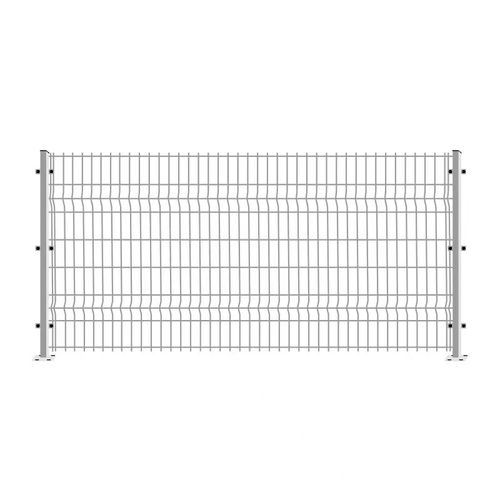 镀锌栅栏热圈防护铁丝网围栏鱼塘地园林果园厂区双边丝护栏网河道