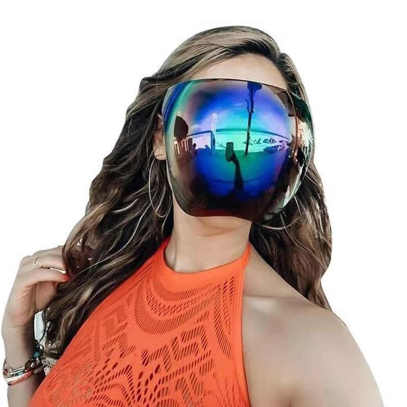 新品Protective Faceshield Sun Glasses Cycling Sunglasses Tra