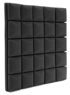 4x-500x500x50mm Soundproof Foam Panels Acoustic Sound Stop A