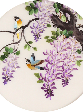 2o6x批发苏绣刺绣手工diy针迹自绣材料包初学古风自绣入门套件紫