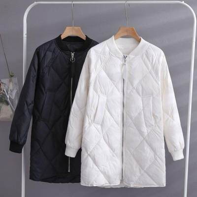 网红Women's Cotton Padded Coat Parkas Down Winter Jacket Lon