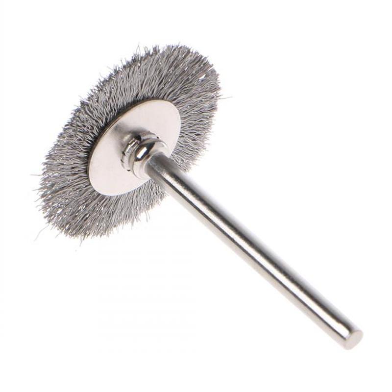 极速10pcs 22mm Platinum Blade Stainless Steel Wire Wheel Bru