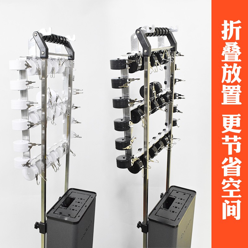 工厂销新款方管吊杠支架智能y数码烫发机拉线盒支架大尺寸铝合金