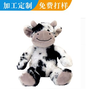 2020牛年吉祥物公仔定制l生肖福牛礼品年货毛绒玩具 来样定做