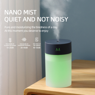 Ultrasonic Diffus Mini Air Humidifier 260ML Aromatherapy 推荐