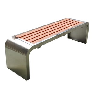 户外公园椅不锈钢长椅休闲座椅长条凳连排椅庭院广场商场休息长凳