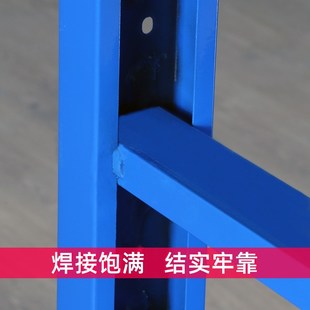 沙里金白蓝色黑色仓储货架轻型货架中型货架立柱站片置物架立柱1