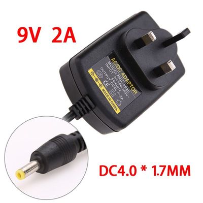 Overload Protection AC to DC 4.0mmx1.7mm 9V 2A Switching Pow