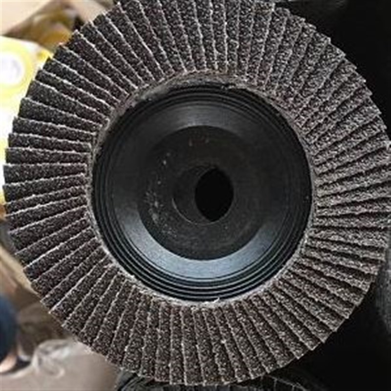 角磨机百叶片100p百叶轮打磨片加厚磨光片抛光砂纸不锈钢磨头