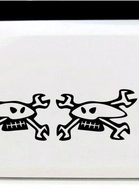 Cool Guy Martin Isle of Man TT Skull Vinyl Motorcyle Decal
