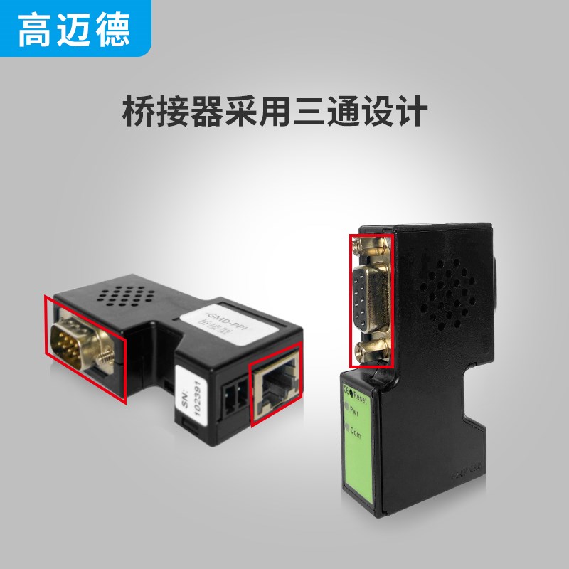 西门子S7口300 串00PLC4-MPI DP RS485转以太网口模块免编程通讯