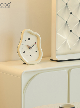 EMITDOOG客厅卧室创意时钟玄关装饰品电视柜高档大气座钟桌面现货