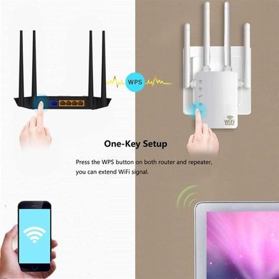 推荐WiFi Range Extender 300/ 1200Mbps Dual Band 2.4/5GHz Wi-