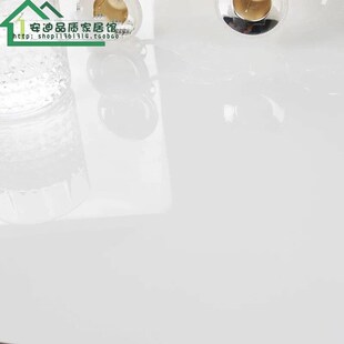 新款纯白微晶石客厅地面砖800x800背景墙黑色微晶玉防滑地板600x1