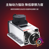 雕刻机风冷电主轴电机 1.5KW2.2KW3.5KW4.5KW6KW木工雕刻机主轴