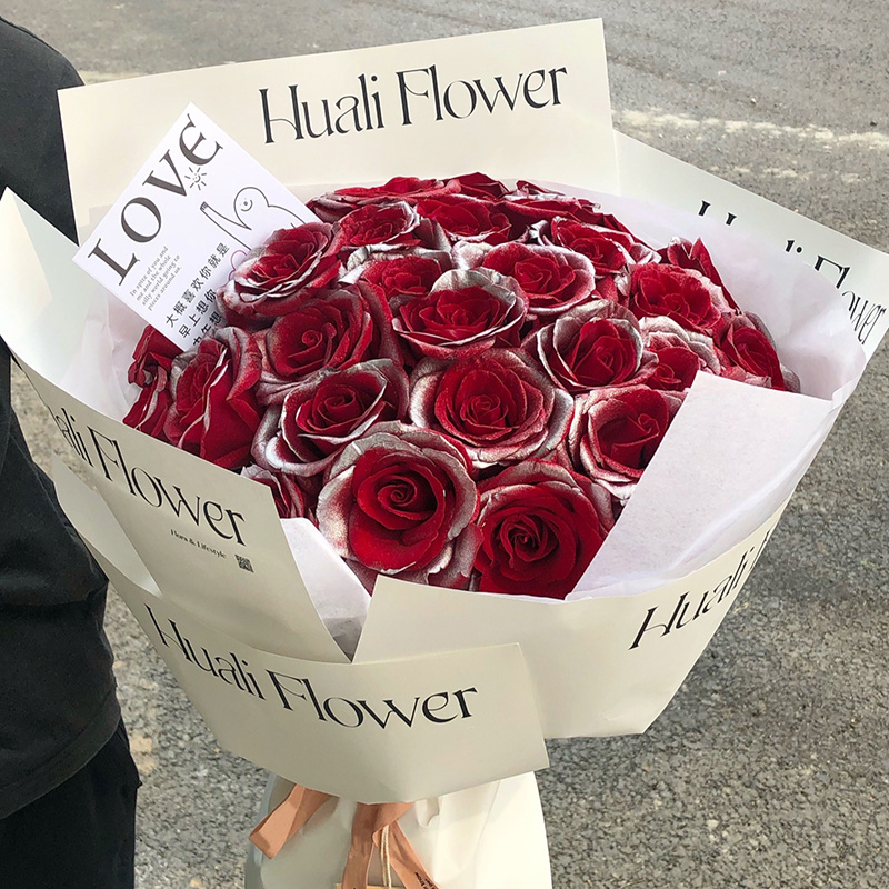 永生花花束仿真香皂花玫瑰小众高级感毕业送女友闺蜜生日礼物