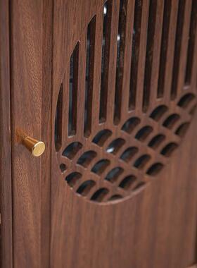 竹帅嘟嘟移动小茶桌家用茶台实木茶车烧水壶一体茶水柜带轮茶边几