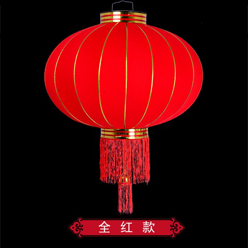 新款2023新品厂家大红灯笼植绒广告灯笼春节新年装饰过年灯笼户外属于什么档次？