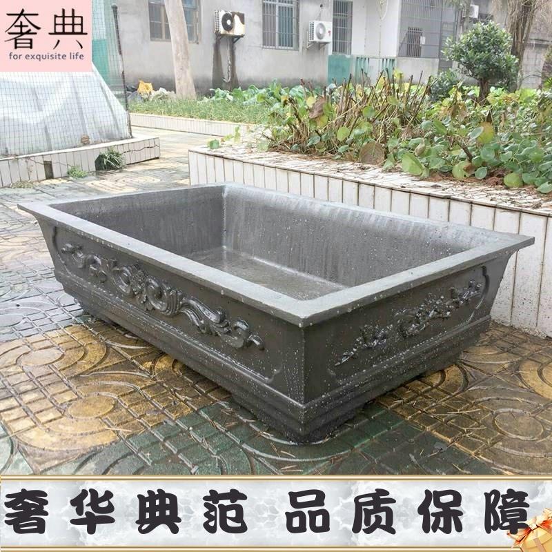 水泥花盆模具盆大全混泥土水泥花盆制作长方形盆X景模型特大号