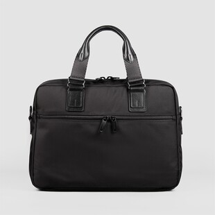 牛津布男包手提包男公文包男商务包男士单肩包横款弹道尼龙电脑包