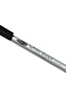 *12 pcs/Box Mini Black Dry Erase Marker Whiteboard Marker Pe