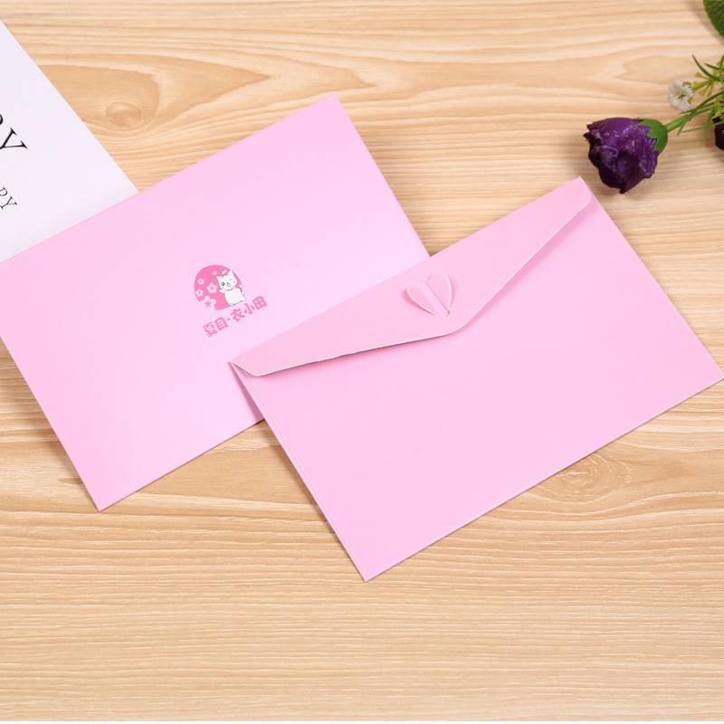 新品DIY love button creative envelope romantic love letter i 文具电教/文化用品/商务用品 信封 原图主图