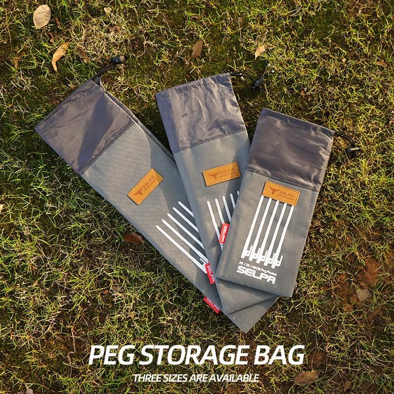 PROCESSING CUSTOM KOREAN OXFORD CLOTH 20CM GROUND NAIL BAG OUTDOOR CAMPING NAIL BAG W NA BAG THICKENED STORAGE BAG