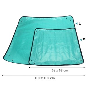 68CM/100CM Planting Mat PE Gardening Mat Green Gardening Pad