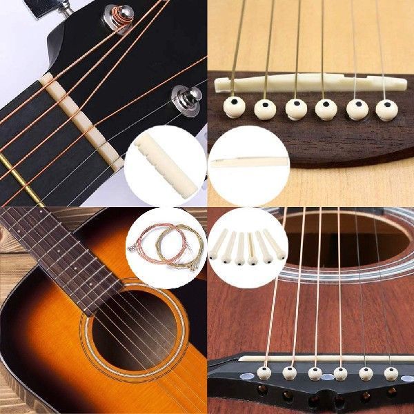 极速6 Buah Kit Alat Gitar Alat Pemeliharaan Perbaikan Gitar 玩具/童车/益智/积木/模型 调色盘 原图主图